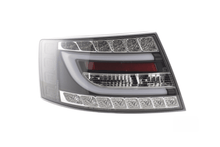 Load image into Gallery viewer, Audi A6 (C6/4F) Sedan Black LED Taillights Set (2004-2008)