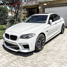 Load image into Gallery viewer, 2011-2016 BMW 5 Series F10 Sedan M5 Style Unpainted Front Bumper PP