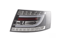 Load image into Gallery viewer, Audi A6 (C6/4F) Sedan Black LED Taillights Set (2004-2008)