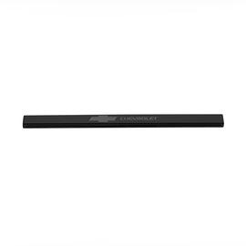 Putco 14-18 Chevy Silv LD - Regular Cab w/ CHEVROLET Etching (4pcs) Black Platinum Door Sills