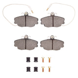 DFC 81-85 Renault R18I Front 5000 Advanced Semi Metallic Brake Pads and Hardware Kit