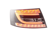 Load image into Gallery viewer, Audi A6 (C6/4F) Sedan Black LED Taillights Set (2004-2008)
