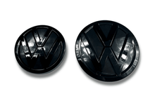 Load image into Gallery viewer, VW Golf 7.5 Black Aftermarket Emblem Set (2018-2019)