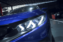 Load image into Gallery viewer, Honda Civic X Lambo Style LED Headlights (2017 - 2020)
