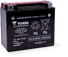Load image into Gallery viewer, Yuasa YTX20HL-BS High Performance AGM Battery (Bottle Supplied)