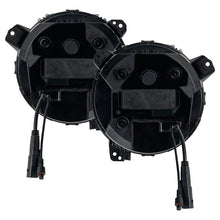 Load image into Gallery viewer, Oracle Oculus Bi-LED Projector Headlights for Jeep JL/Gladiator JT - Satin Silver - 5500K NO RETURNS