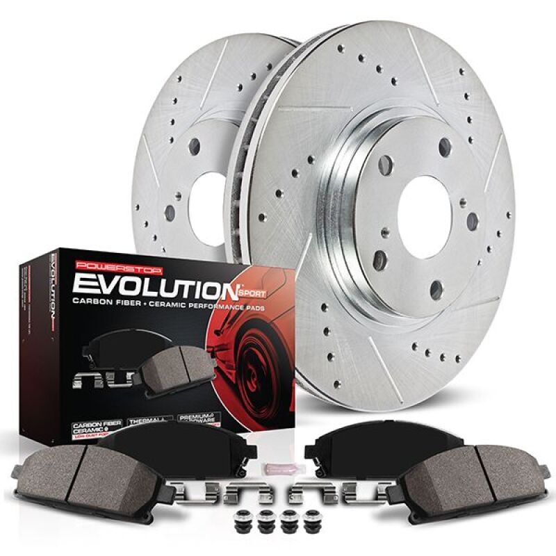 Power Stop 20-21 Ford Transit-150 Front Z23 Evolution Brake Kit