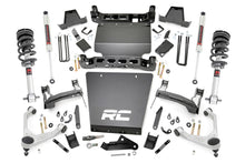 Load image into Gallery viewer, 7 Inch Stamped Steel LCA Lift Kit | Forged UCA | Bracket | M1 Struts/M1 | Chevy/GMC 1500 (16-18)