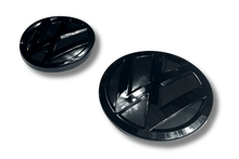 Load image into Gallery viewer, VW Golf 7.5 Black Aftermarket Emblem Set (2018-2019)