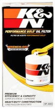 Load image into Gallery viewer, K&amp;N Dodge Performance Gold Oil Filter