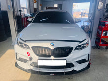 Load image into Gallery viewer, BMW F87 M2 Competition Bumper Carbon Fiber Front Wind Splitter 2019-2021
