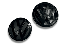 Load image into Gallery viewer, VW Golf 5 Black Emblem Set (2003-2008)