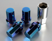 Load image into Gallery viewer, Project Kics 12X1.50 Titanium Blue Caliber Lug Nut