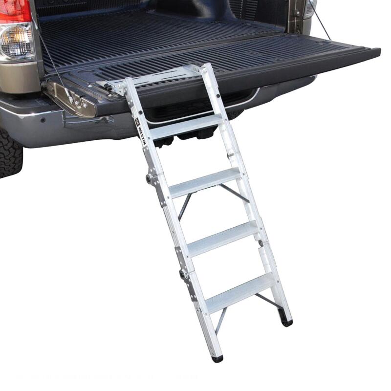 Westin Truck-Pal Tailgate Ladder - Aluminum