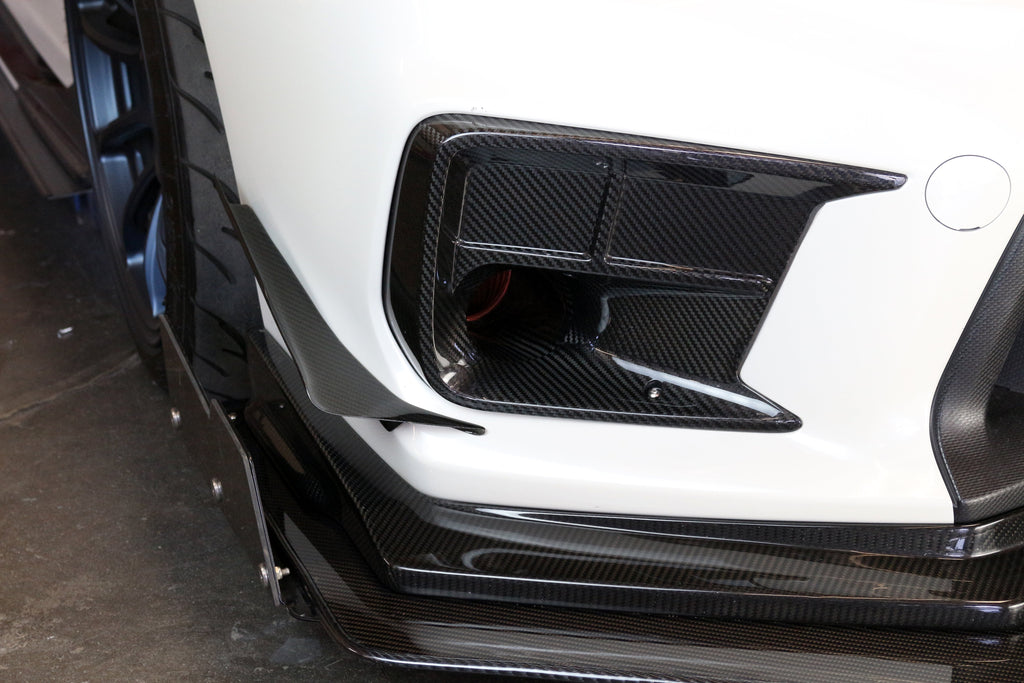APR Subaru WRX STI Carbon Fiber Front Bumper Bottom Canards 2018-2021