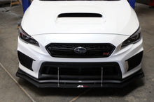 Load image into Gallery viewer, Subaru WRX/ STI Carbon Fiber Wind Splitter w/ Rods 2018-2021 (OEM Lip)