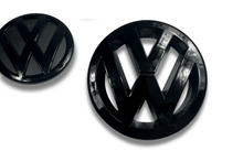 Load image into Gallery viewer, VW Golf 5 Black Emblem Set (2003-2008)