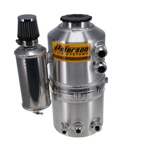 Load image into Gallery viewer, Peterson Fluid Systems Tank Drag 2.3 Gallon -12AN Dual Return w/ Catch Can