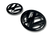 Load image into Gallery viewer, VW Golf 6 - Base, GTI, R - Gloss Black Emblem Set (2008-2012)