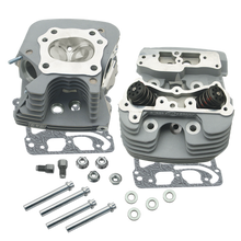 Load image into Gallery viewer, S&amp;S Cycle 08-16 Touring Super Stock 79cc Cylinder Head Kit - Silver