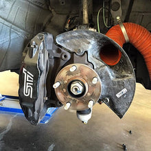Load image into Gallery viewer, Carbon Fiber Subaru STI Brake Cooling Kit 2018-2021