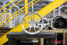 Load image into Gallery viewer, Vossen X Champion RS74 21X9.5 / ET50 / 5X130 / Brushed Gloss Clear Wheel / Taycan - Front