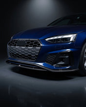 Load image into Gallery viewer, 2018–2021 Audi A5 S-Line / S5 B9 Sportback Front Bumper Lip – Carbon Fiber