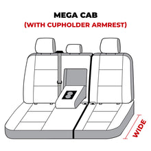 Load image into Gallery viewer, Covercraft 22-24 Dodge  RAM Mega Polycotton SeatSaver Custom Second Row Seat Covers - Taupe