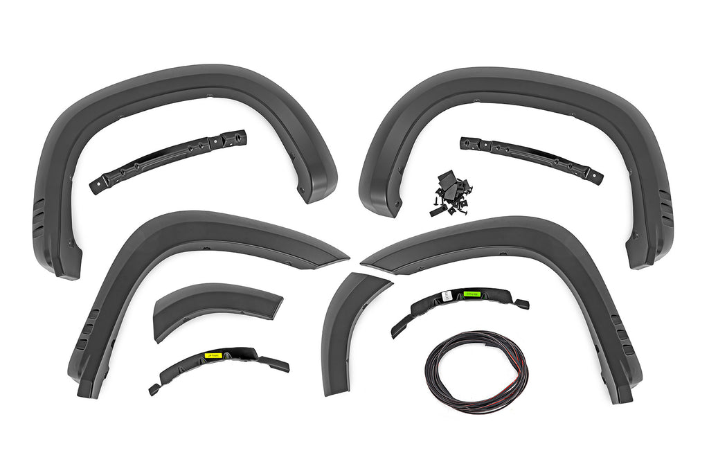SF1 Fender Flares | GAN Silver Ice Metallic | Chevy Silverado 1500 (19-26)