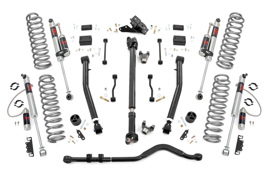 3.5 Inch Lift Kit | Adj Lower | FR D/S | M1R | Jeep Wrangler JL 4WD (24-26)