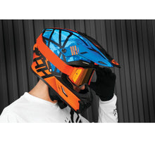 Load image into Gallery viewer, THH Helmets T710XR Battle Blue/Orange - XS