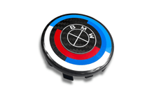Load image into Gallery viewer, BMW Wheel Caps - Full Carbon Fiber 50th Anniversary Style