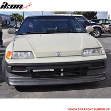 Load image into Gallery viewer, 1988-1991 Honda CRX CS Style Unpainted Front Bumper Lip Spoiler PU