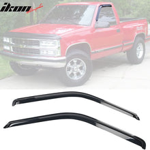 Load image into Gallery viewer, 1988-1998 Chevy GMC C1500 K1500 Slim Style Smoke Window Visors Acrylic