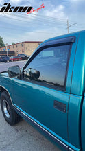 Load image into Gallery viewer, 1988-1998 Chevy GMC C1500 K1500 Slim Style Smoke Window Visors Acrylic
