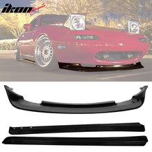 Load image into Gallery viewer, 1990-1997 Mazda Miata Side Skirts &amp; Front Lip FD Style PU Spoiler