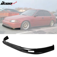 Load image into Gallery viewer, 1992-1995 Honda Civic Sedan 4-Door Unpainted Front Lip Splitter PU