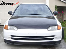 Load image into Gallery viewer, 1992-1995 Civic PU Spoon Style Unpainted Black Front Bumper Lip PU