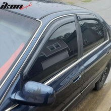 Load image into Gallery viewer, 1994-1997 Honda Accord Window Visors Slim Style Smoke Tinted Acrylic