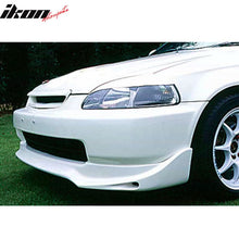 Load image into Gallery viewer, 1996-1998 Honda Civic Jun Style Unpainted Front Bumper Lip Spoiler PU