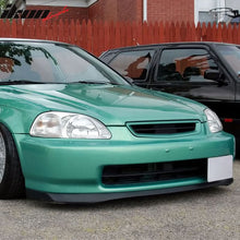 Load image into Gallery viewer, 1996-1998 Honda Civic SIR Style Unpainted Black Front Bumper Lip PU