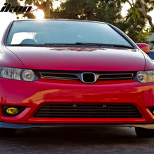 Load image into Gallery viewer, 1996-1998 Honda Civic SIR Style Unpainted Black Front Bumper Lip PU