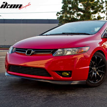 Load image into Gallery viewer, 1996-1998 Honda Civic SIR Style Unpainted Black Front Bumper Lip PU