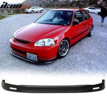 Load image into Gallery viewer, 1996-1998 Honda Civic Front Lip Spoiler Mugen Style Unpainted Black PP