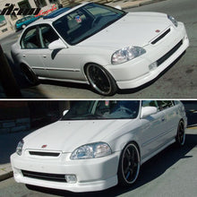 Load image into Gallery viewer, 1996-1998 Honda Civic EK CTR Style Front Lip Splitter Unpainted PU