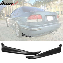 Load image into Gallery viewer, 1996-1998 Honda Civic PU Valance Spats Rear Bumper Lip Spoiler 2PC