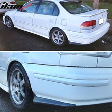 Load image into Gallery viewer, 1996-1998 Honda Civic PU Valance Spats Rear Bumper Lip Spoiler 2PC