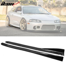 Load image into Gallery viewer, 1997-1999 Mitsubishi Eclipse CS Side Skirts Style PU Unpainted Black