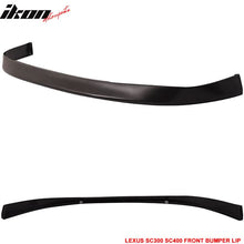 Load image into Gallery viewer, 1997-2000 Lexus SC300 SC400 Unpainted Front Lip Splitter Spoiler PU