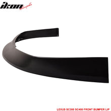 Load image into Gallery viewer, 1997-2000 Lexus SC300 SC400 Unpainted Front Lip Splitter Spoiler PU